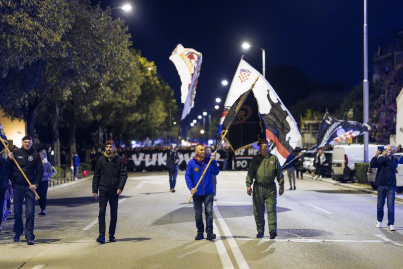 Split: Mimohod za Vukovar i Škabrnju