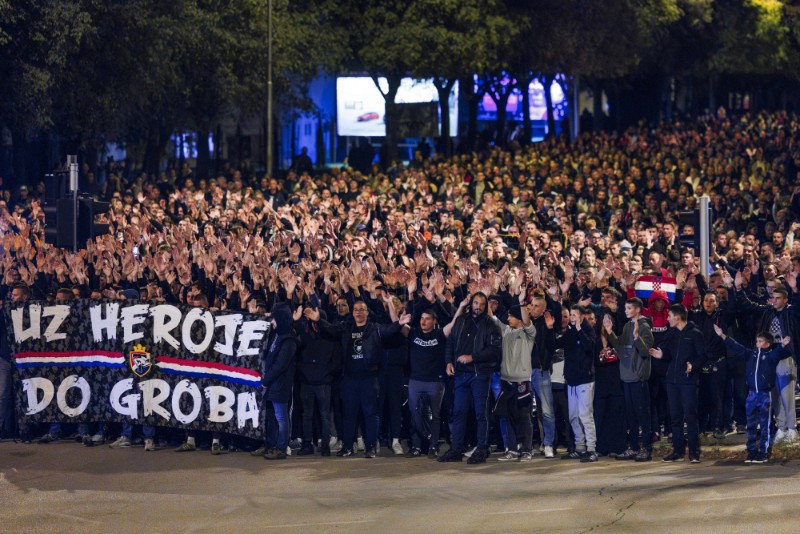 Split: Mimohod za Vukovar i Škabrnju