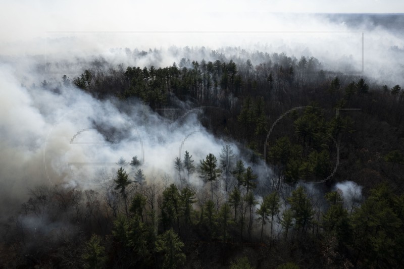 USA DROUGHT WILDFIRES
