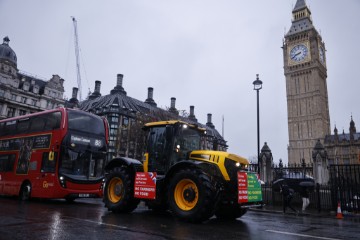 BRITAIN FARMERS PROTEST