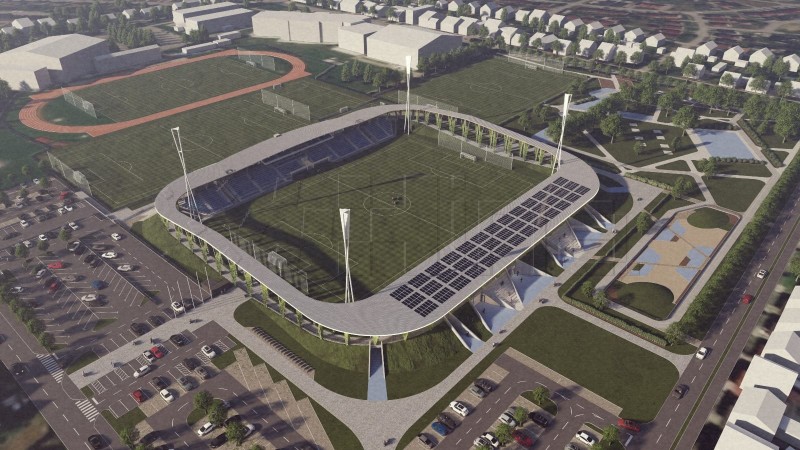 Predstavljeno idejno rješenje dogradnje bjelovarskog stadiona