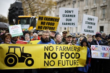 BRITAIN FARMERS PROTEST