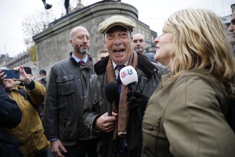 BRITAIN FARMERS PROTEST