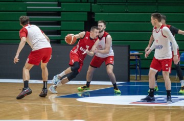 Trening košarkaške muške seniorske reprezentacije Hrvatske