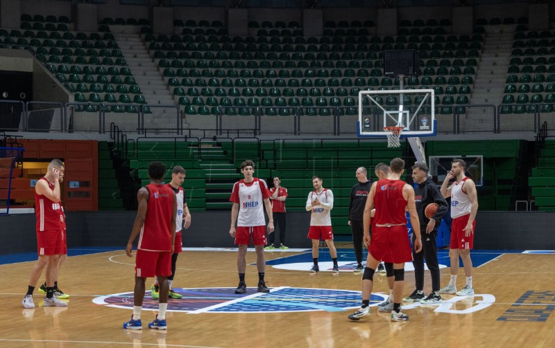 Trening košarkaške muške seniorske reprezentacije Hrvatske