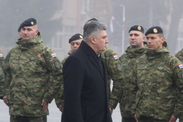 Ispraćaj 42. HRVCON u NATO-ovu operaciju potpore miru KFOR u Republiku Kosovo