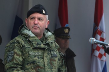 Ispraćaj 42. HRVCON u NATO-ovu operaciju potpore miru KFOR u Republiku Kosovo