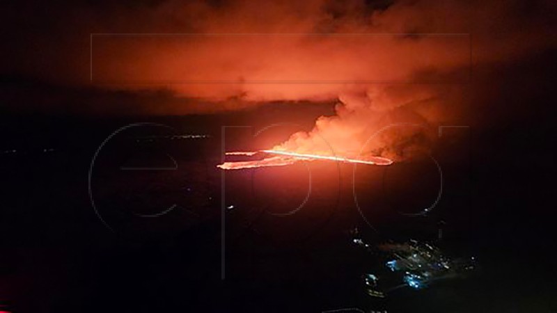 ICELAND VOLCANIC ERUPTION