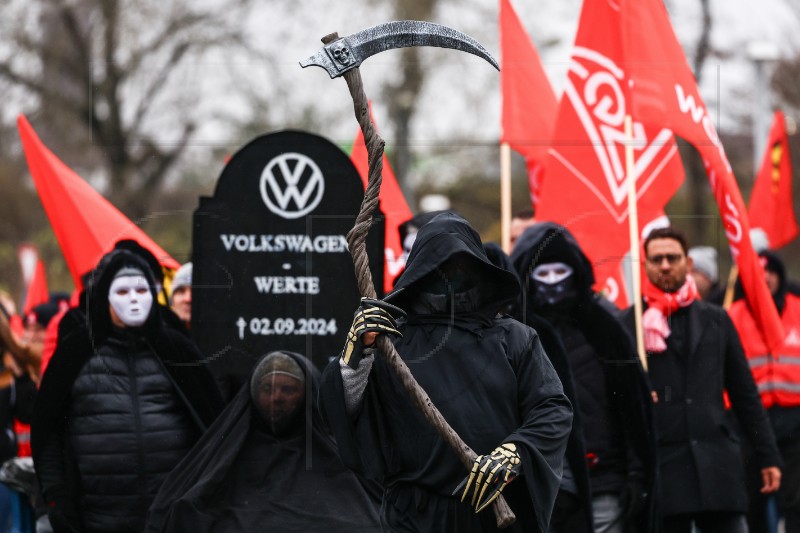 GERMANY CAR INDUSTRY PROTEST