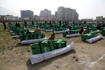 AFGHANISTAN AID DISTRIBUTION