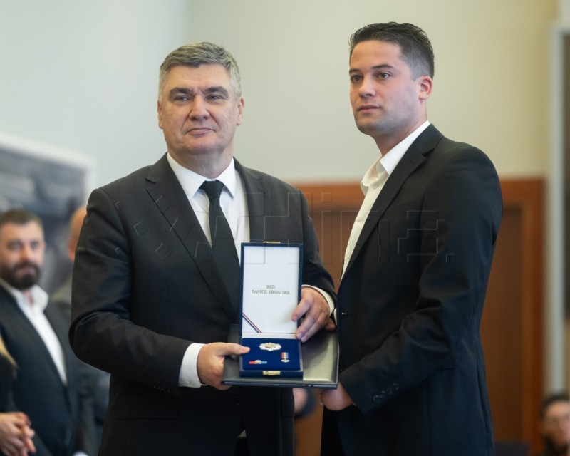 Milanović uručio odlikovanja hrvatskim olimpijcima i paraolimpijcima