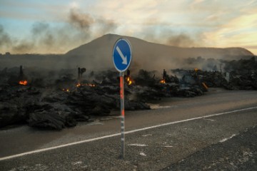 ICELAND VOLCANIC ERUPTION