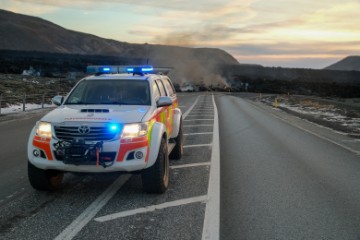 ICELAND VOLCANIC ERUPTION