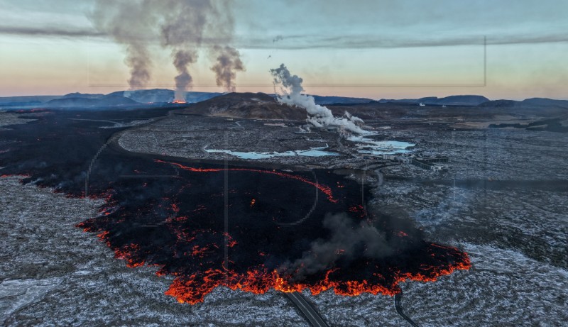 ICELAND VOLCANIC ERUPTION