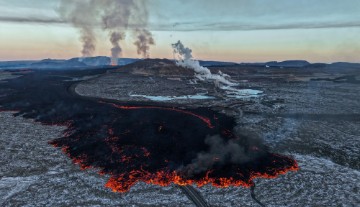 ICELAND VOLCANIC ERUPTION