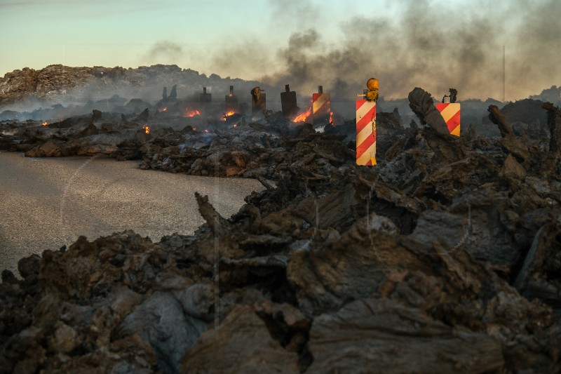 ICELAND VOLCANIC ERUPTION