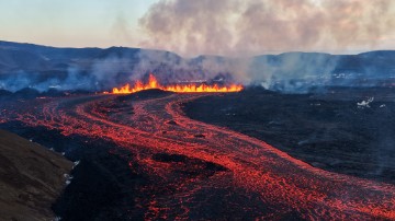 ICELAND VOLCANIC ERUPTION