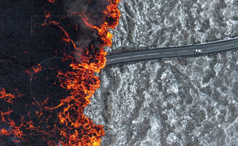 ICELAND VOLCANIC ERUPTION