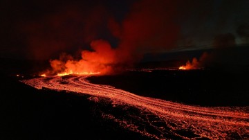 ICELAND VOLCANIC ERUPTION