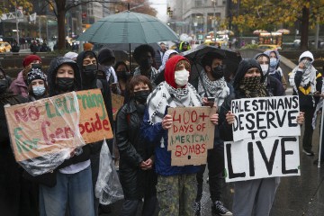 USA PROTEST ISRAEL GAZA CONFLICT