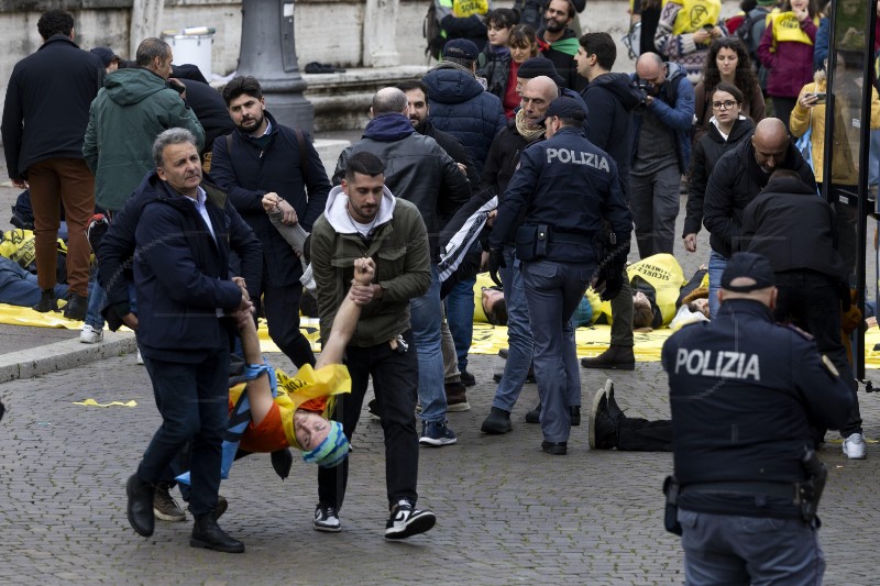 ITALY CLIMATE PROTEST