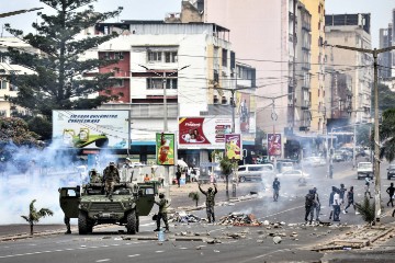 MOZAMBIQUE ELECTIONS PROTEST