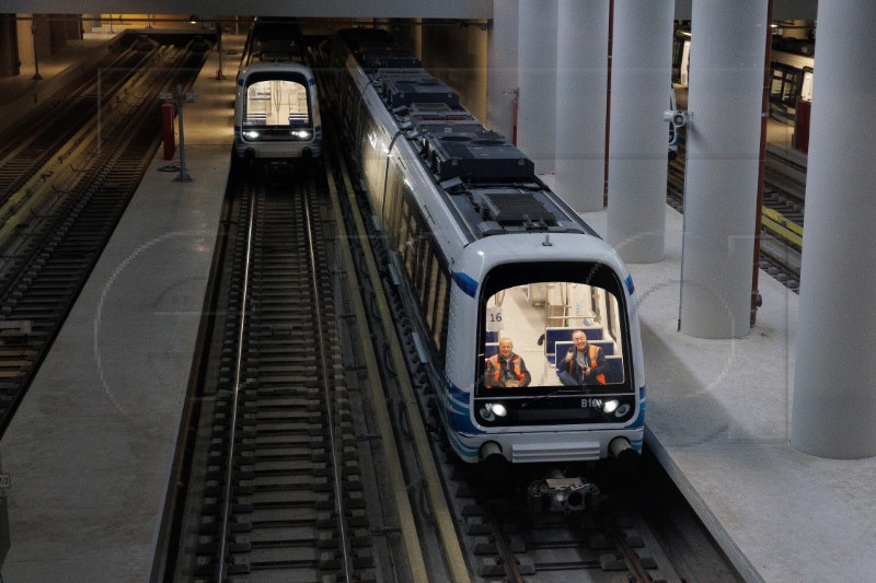 GREECE THESSALONIKI SUBWAY