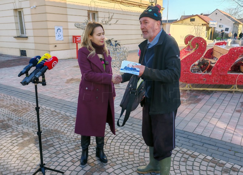 Selak Raspudić u Bjelovaru predstavila izborni program