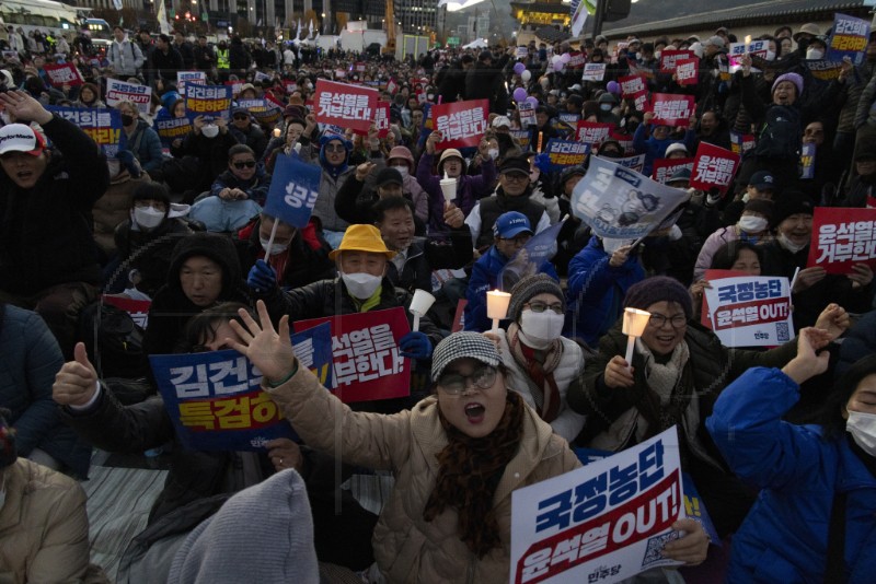 SOUTH KOREA PROTEST