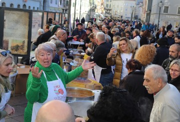 Gastro humanitarna akcija na riječkom Korzu