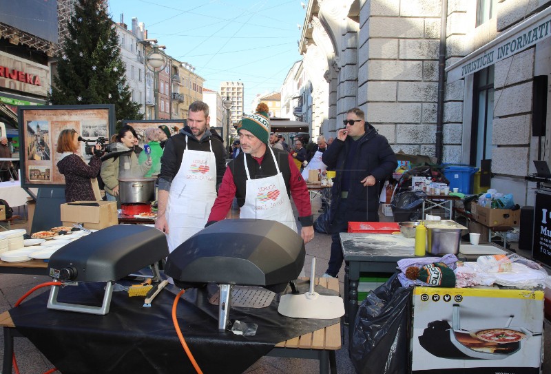 Gastro humanitarna akcija na riječkom Korzu