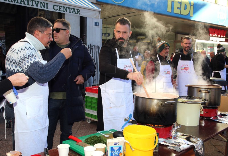 Gastro humanitarna akcija na riječkom Korzu