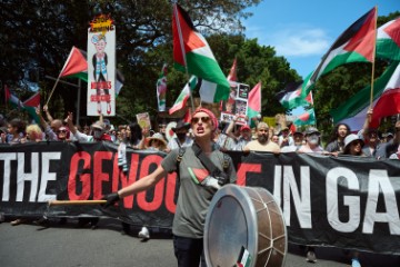 AUSTRALIA PRO PALESTINE RALLY