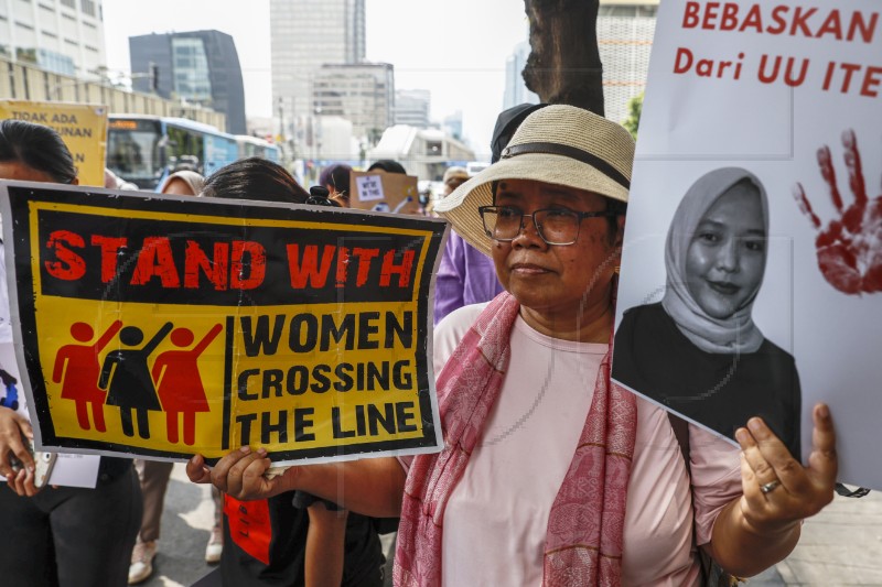 INDONESIA WOMEN PROTEST