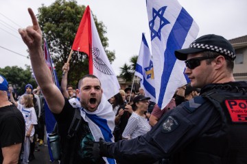 AUSTRALIA PRO PALESTINE RALLY