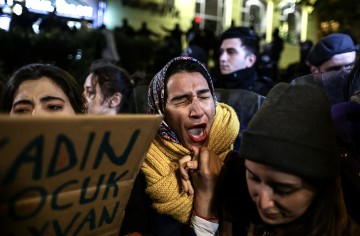 TURKEY WOMEN RIGHTS PROTEST