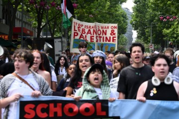 AUSTRALIA PROTEST ISRAEL GAZA CONFLICT