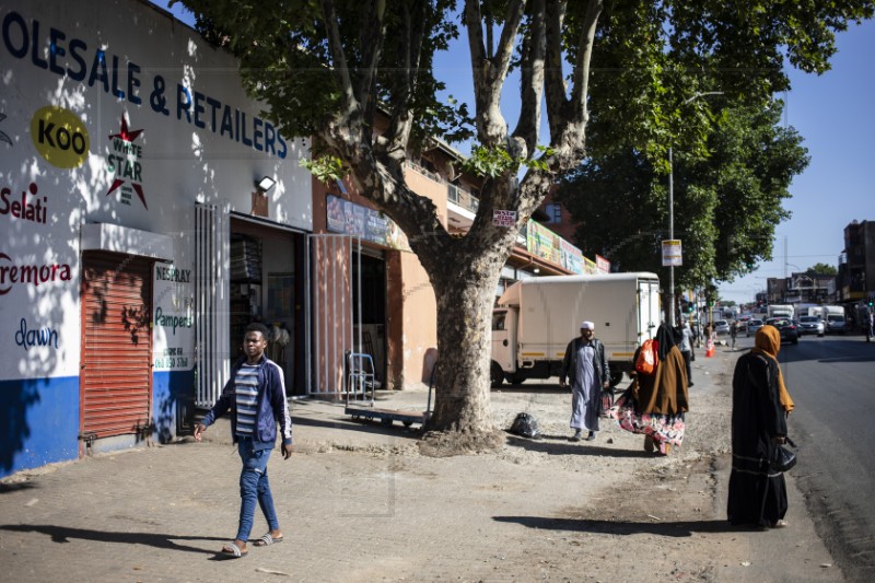 SOUTH AFRICA INFORMAL SHOP CRACKDOWN 