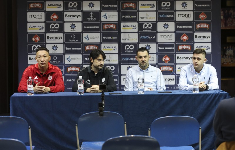 Konferencija za medije Futsal Dinama i Kairat Almatyja