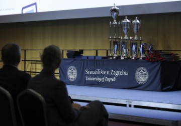 Dodjele nagrada najboljim studentima sportašima Sveučilišta u Zagrebu 