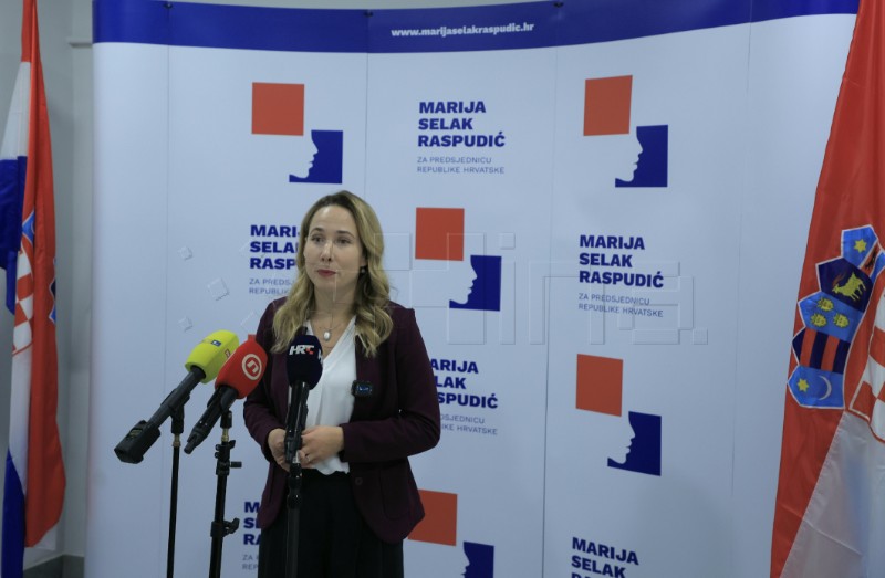 Selak Raspudić održala konferenciju za medije o važnosti političke nezavisnosti