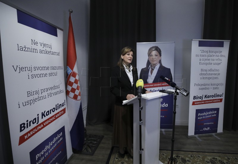 Karolina Vidović Krišto o kandidaturi za predsjednicu