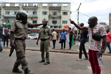 MOZAMBIQUE PROTESTS