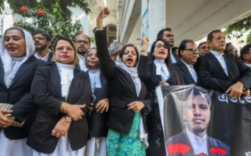 BANGLADESH PROTEST