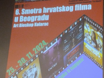 Otvorena 6. smotra hrvatskog filma u Beogradu