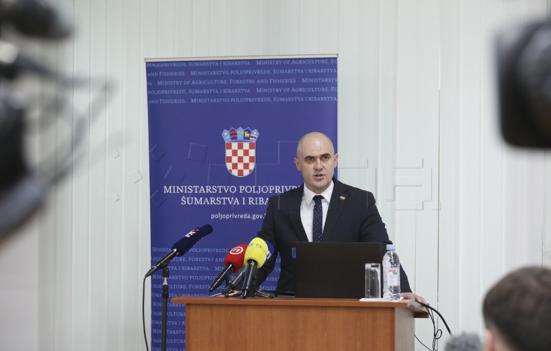 Konferencija za medije ministra poljoprivrede