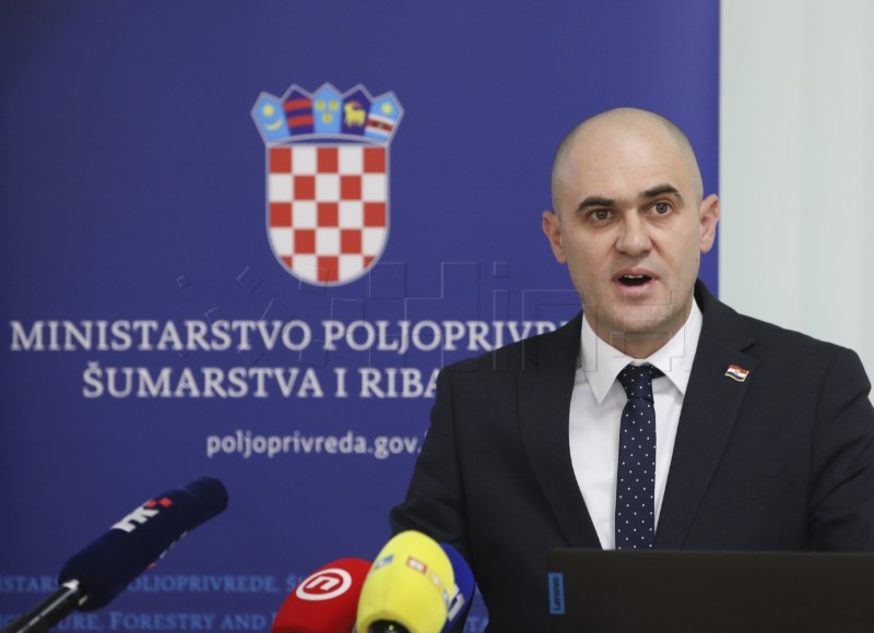 Konferencija za medije ministra poljoprivrede