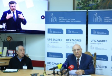 Konferencija za medije Udruge predstavnika suvlasnika stambenih zgrada grada Zagreba