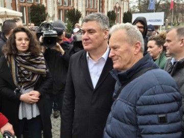 Čakovec: Milanović krenuo u borbu za novi petogodišnji mandat na čelu države