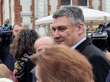 Čakovec: Milanović krenuo u borbu za novi petogodišnji mandat na čelu države